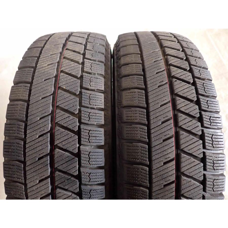 冬4本SET 会社宛送料無料 155/65R13×4J 73Q ブリヂストン ブリザック VRX3 2022年製 スチール アルト ワゴンR ラパン ekスポーツ NO,I3000の画像