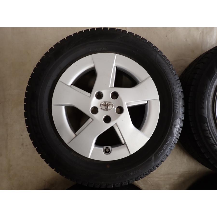 BLIZZAK VRX3 195/65R15 4本+30系プリウス純正ホイール 30系プリウス純正ホイール+ BLIZZAK VRX3 195/65R15 4本 【公式通販】