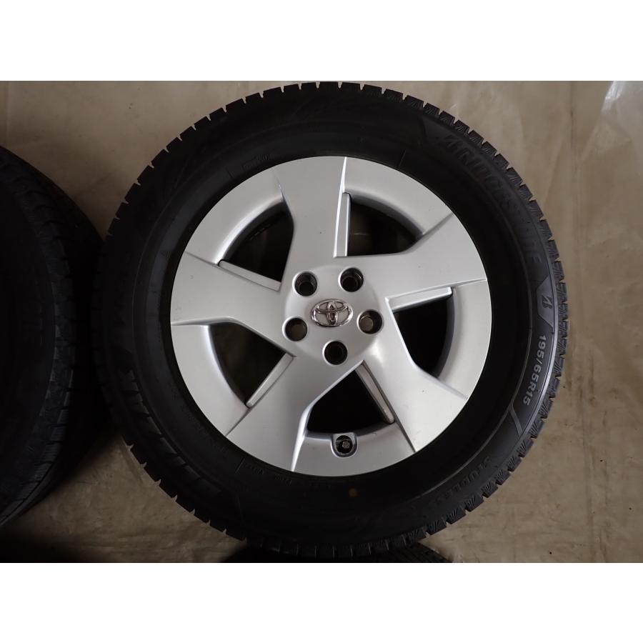 ブリヂストン ブリザックVRX3 195/65R15 30プリウスホイール4本セット