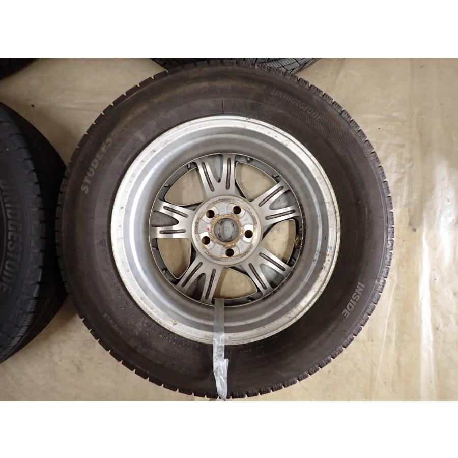 冬4本SET 会社宛 送料無料 195/65R15×6J 91Q ブリヂストン ブリザック