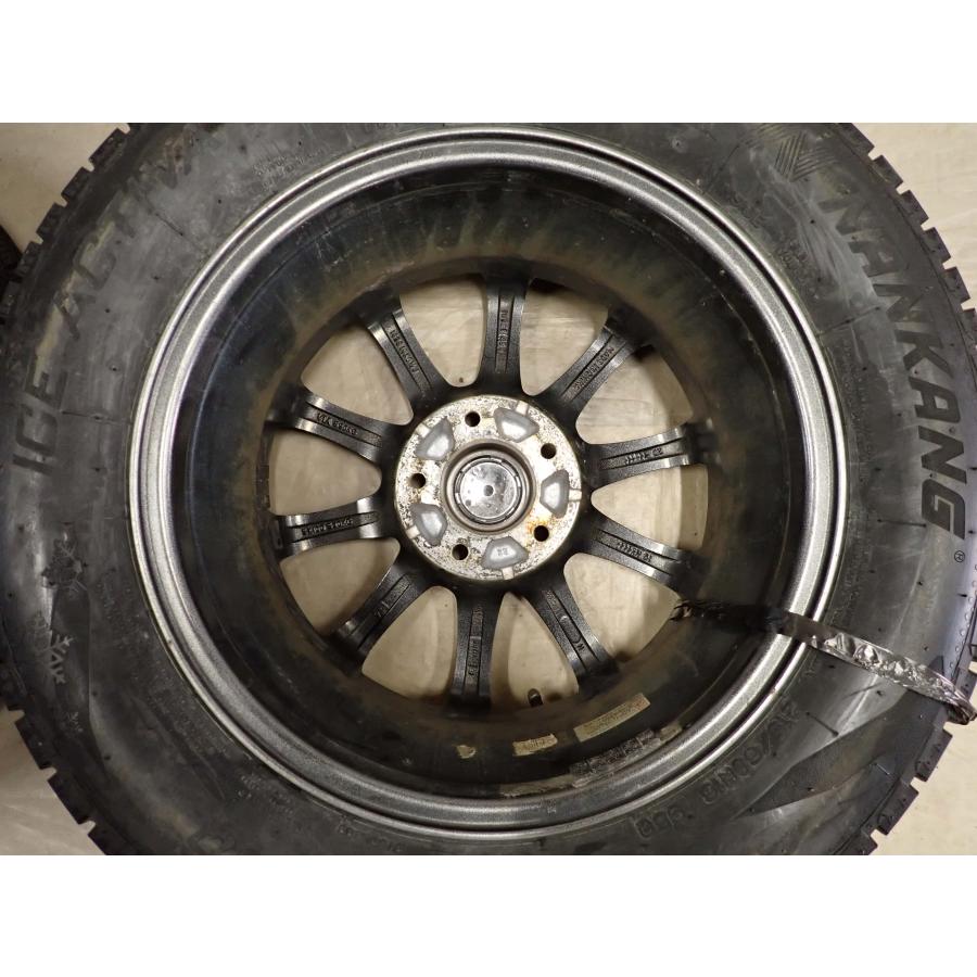 冬4本SET 会社宛 送料無料 215/60R16×6.5J 95Q ナンカン ICE ACTIVA  AW1 2024年製 アルミ オデッセイ ヴェゼル エスティマ 特価 NO,I3100の画像