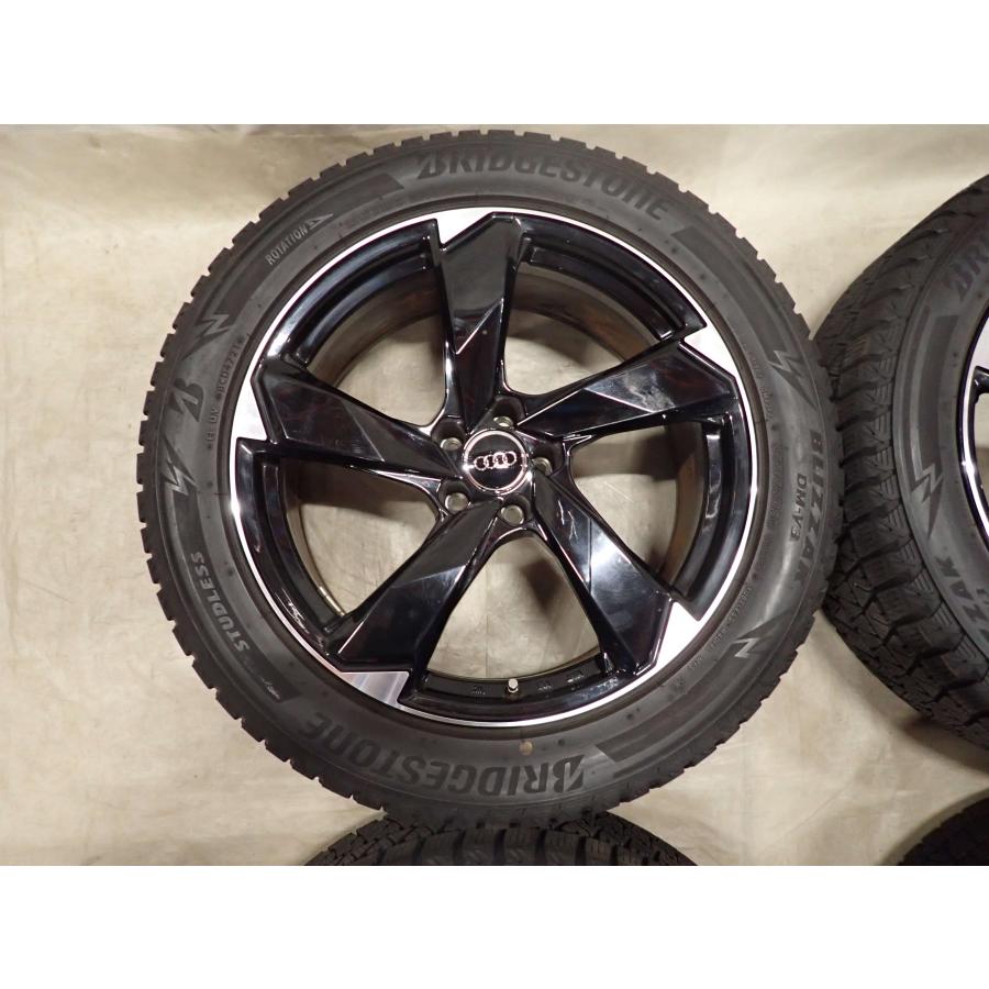 冬4本SET 会社宛 送料無料 255/50R20×8.5J 109Q ブリヂストン ブリザック DM-V3 2021年製 アウディ Q7 純正 アルミ 店頭交換OK！NO,I3137の画像