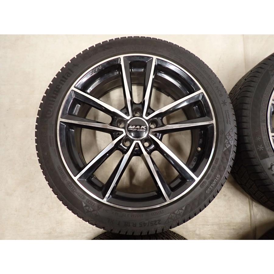 ventus 冬 4本SET 会社宛 送料無料 225/45R18×7.5J 95T コンチネンタル 