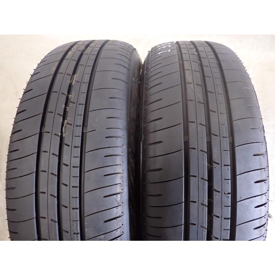 夏4本SET 会社宛 送料無料 195/60R17×6.5J 90H ダンロップ エナセーブ EC305+ 2025年製 トヨタ プリウス 60系 純正 スチール 鉄 NO,I3331の画像