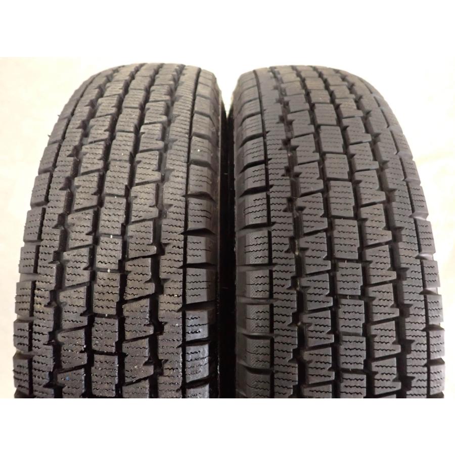 冬4本SET 会社宛 送料無料 145/80R12×3.5J 80/78 LT ブリヂストン W300 2025年製 スチール 軽トラック バン 貨物車 バモス 特価 NO,I3562の画像