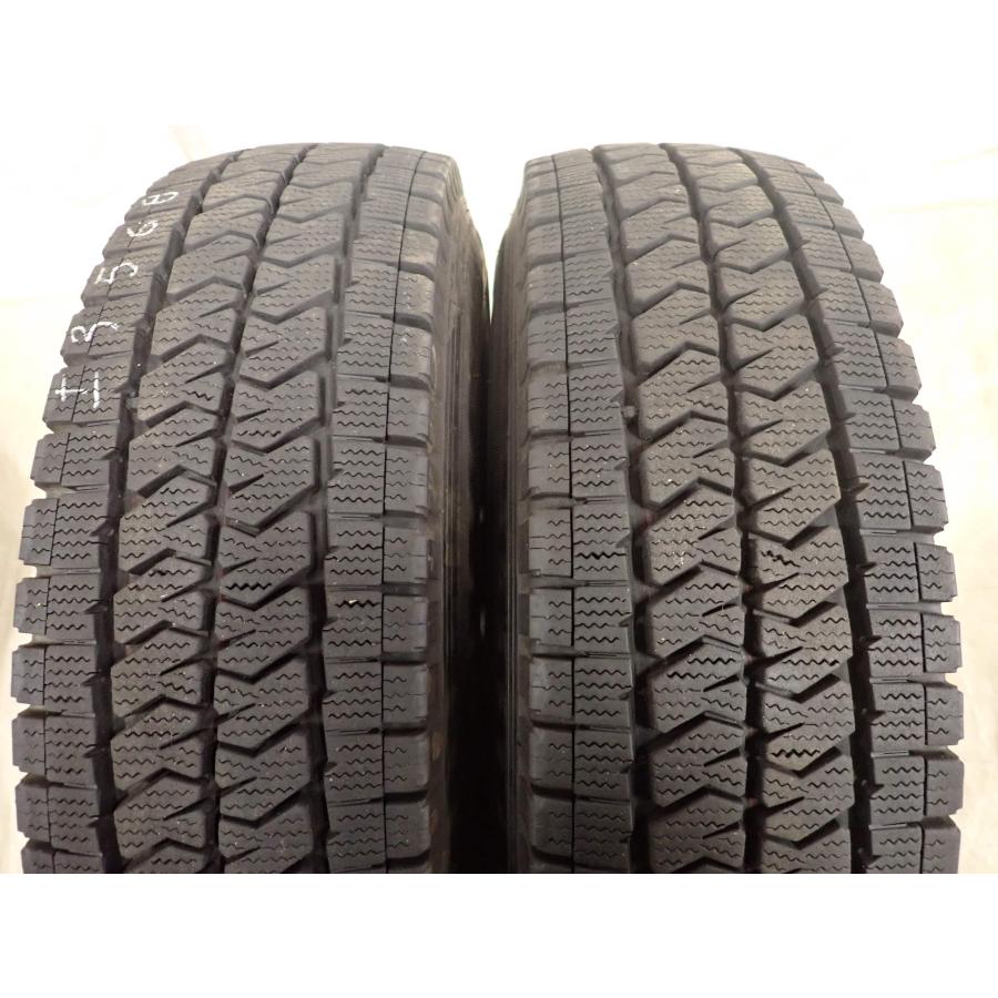 冬4本SET 会社宛 送料無料 195/80R15×6J 107/105 LT ブリヂストン ブリザック VL10 2023年製 トヨタ ハイエース 純正スチール 鉄 NO,I3568_8
