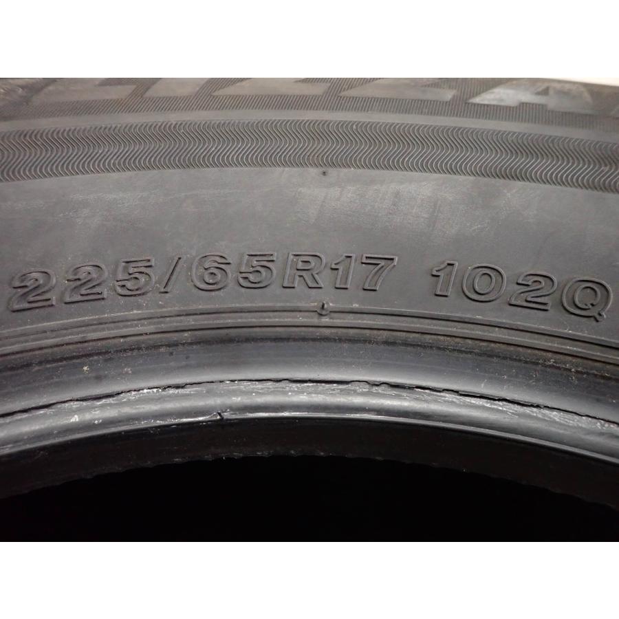 冬4本SET 会社宛 送料無料 225/65R17 102Q ブリヂストン ブリザック