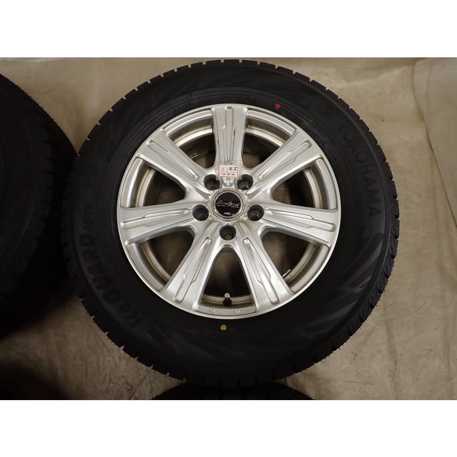 冬 4本SET 会社宛 送料無料 215/65R16×6.5J 98Q ヨコハマ アイスガード