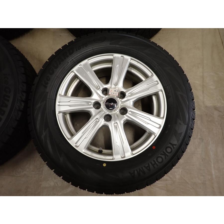 冬 4本SET 会社宛 送料無料 215/65R16×6.5J 98Q ヨコハマ アイスガード 