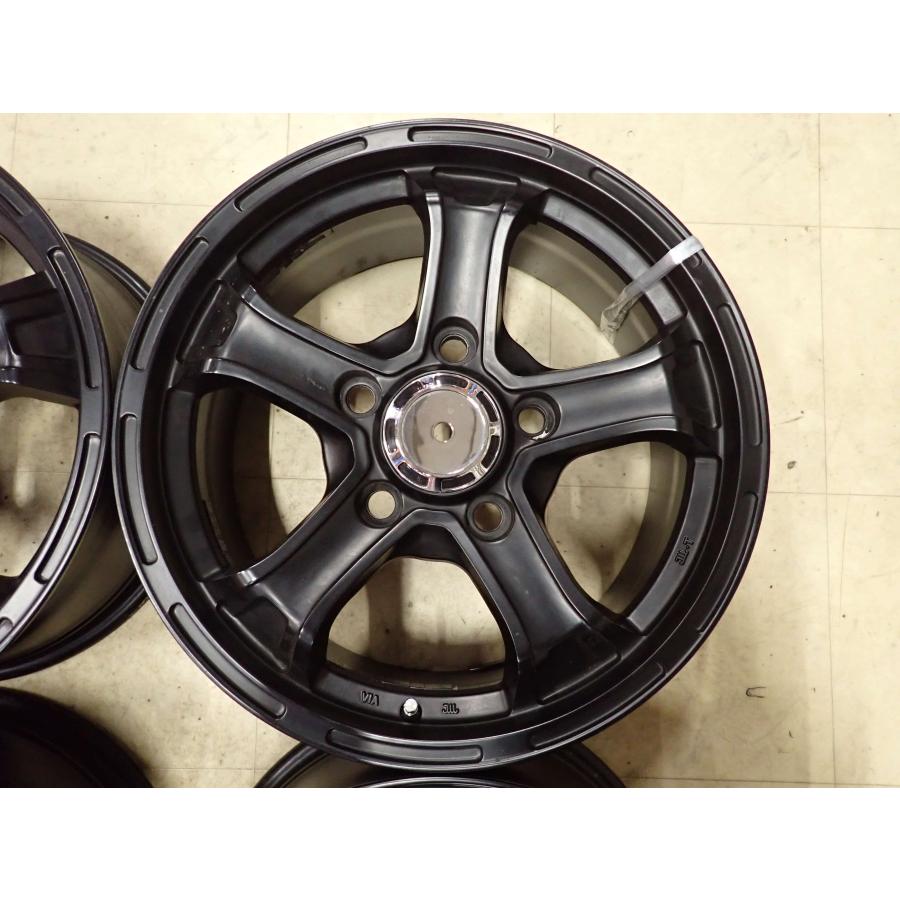 4本 会社宛 送料無料 18×8J 4×4 SUV クロカン デザイン アルミ 5穴 PCD 150mm +55 ハブ径110mm ランドクルーザー 100 200 特価 NO,I3793の画像