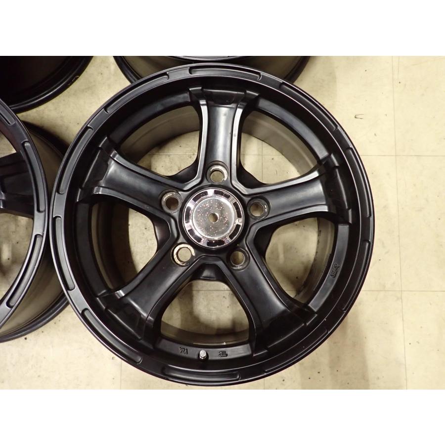 4本 会社宛 送料無料 18×8J 4×4 SUV クロカン デザイン アルミ 5穴 PCD 150mm +55 ハブ径110mm ランドクルーザー 100 200 特価 NO,I3793の画像