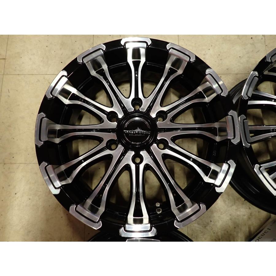 4本SET 会社宛 送料無料 17×6.5J ロクサーニ バトルシップ アルミ 6穴