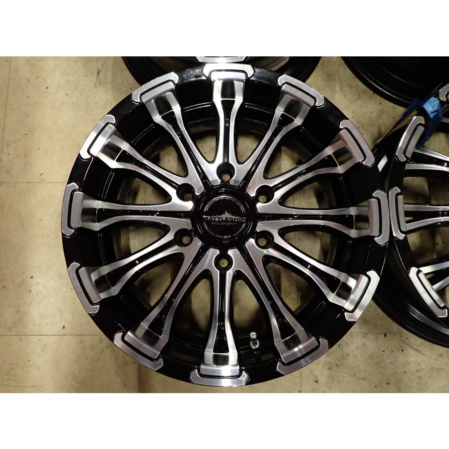 4本SET 会社宛 送料無料 17×6.5J ロクサーニ バトルシップ アルミ 6穴