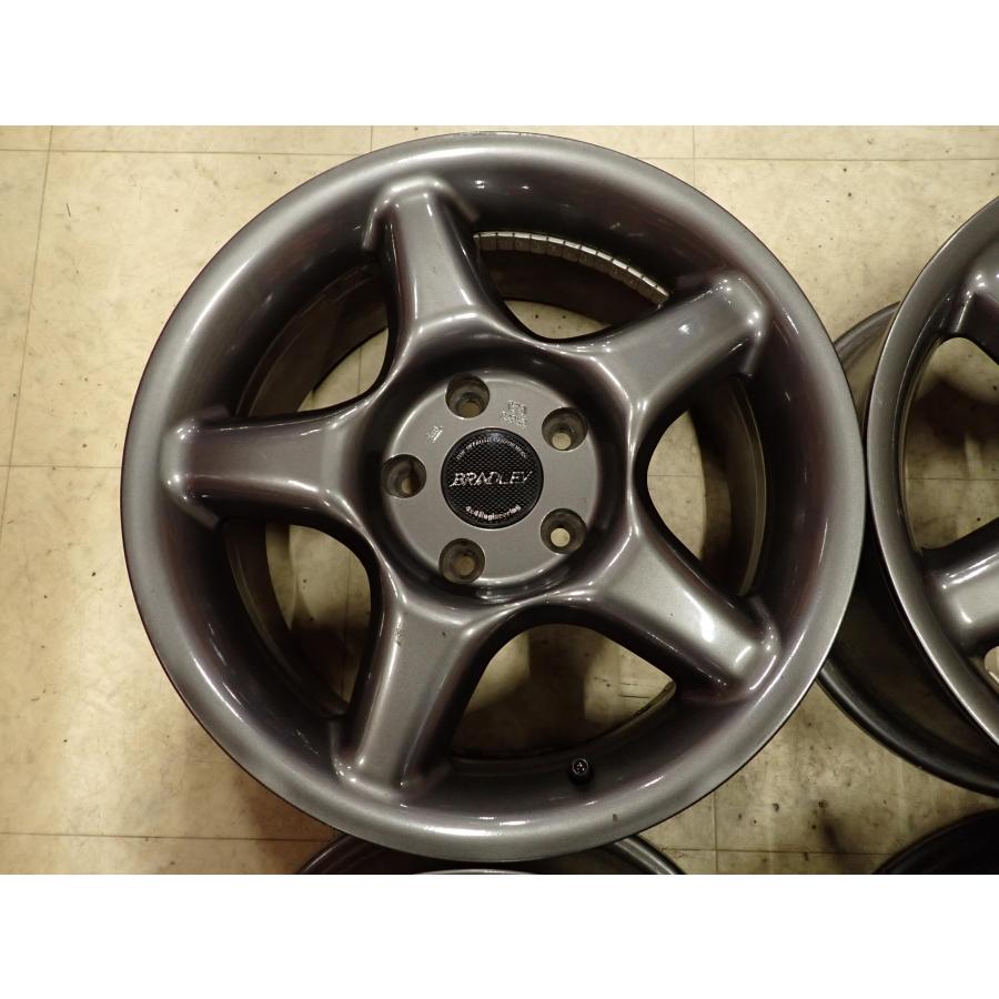 5本 会社宛 送料無料 16×7J 4X4 Engineeering ブラッドレー Ｖアルミ 5穴  PCD 114.3 +25 ハブ径73 チェロキー ラングラージープ NO,I3844の画像