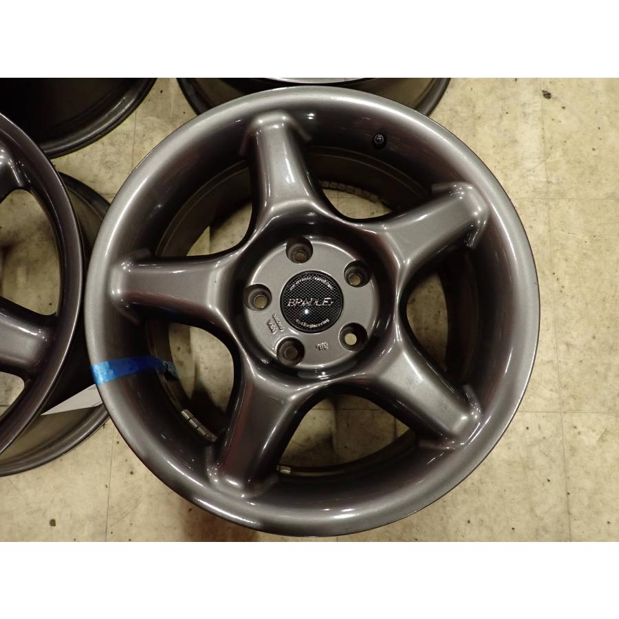 5本 会社宛 送料無料 16×7J 4X4 Engineeering ブラッドレー Ｖアルミ 5穴  PCD 114.3 +25 ハブ径73 チェロキー ラングラージープ NO,I3844の画像