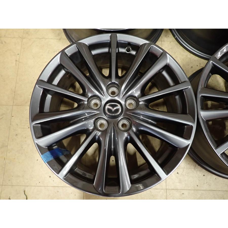 マツダ(MAZDA) CX-5 純正ホイール・スタッドレスタイヤ③ 4本 会社宛 送料無料 17×7J マツダ CX-5 KF2P 純正 アルミホイール 5穴