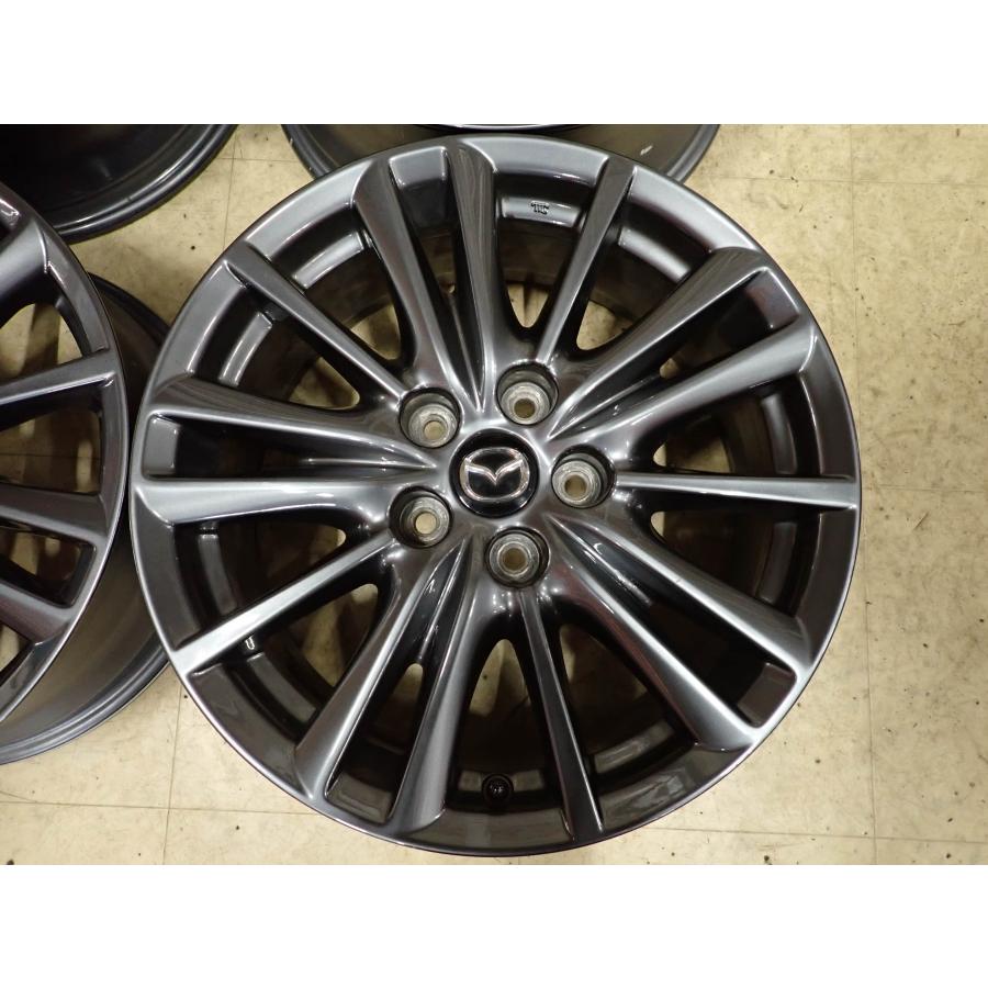 マツダ CX-5 純正アルミホイール② 4本 会社宛 送料無料 17×7J マツダ CX-5 KF2P 純正 アルミホイール 5穴