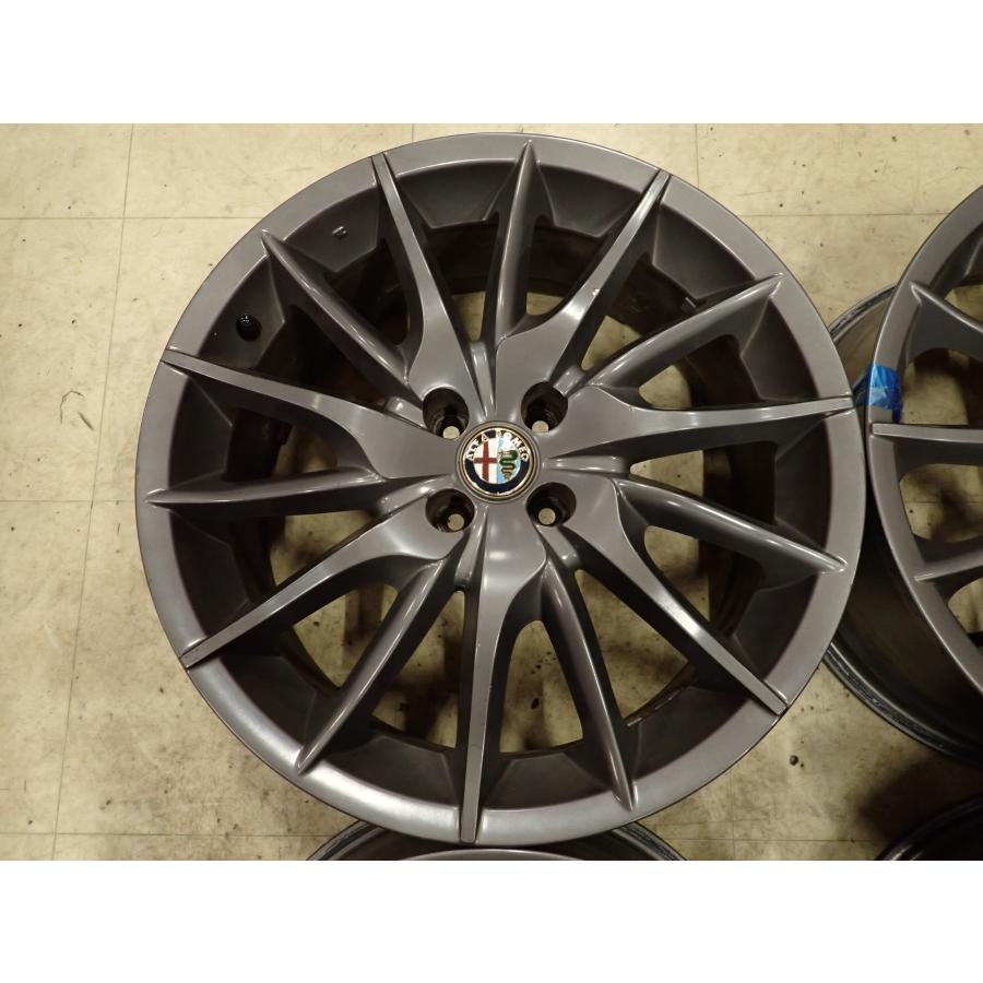 4本 会社宛送料無料 18×7.5J アルファロメオ ミト クアドリフォリオ