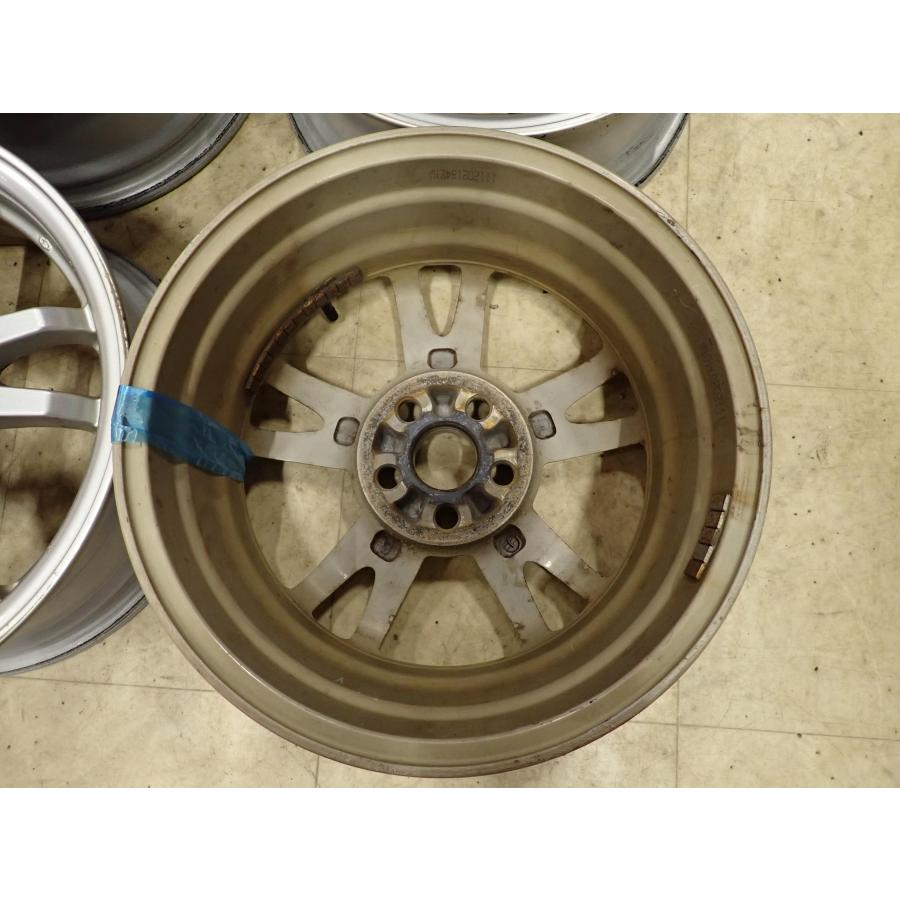 4本 会社宛 送料無料 15×6J トヨタ 純正 シルバー アルミホイール 5穴