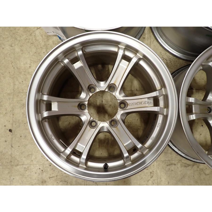 4本 会社宛 送料無料 16×8J WEDS KEELER アルミ 6穴 PCD 139.7mm +2