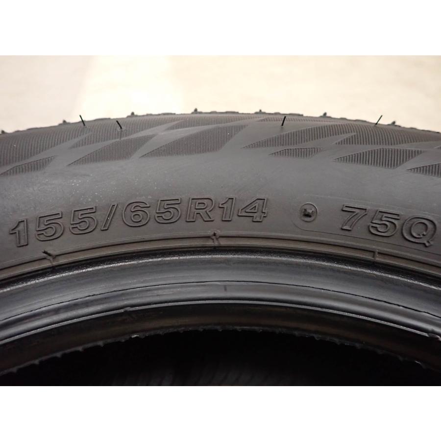 冬4本SET 会社宛送料無料 155/65R14 75Q ブリヂストン ブリザック VRX2