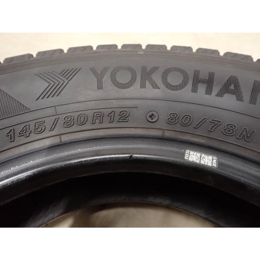 冬4本SET 会社組織宛貨物輸送無料 145/80R12 80/78 LT ヨコハマ 内燃機関かばい立て IG91 2022年製 ご機嫌ゼット アトレー 消え失せる エブリィ 特価 NO,I4098