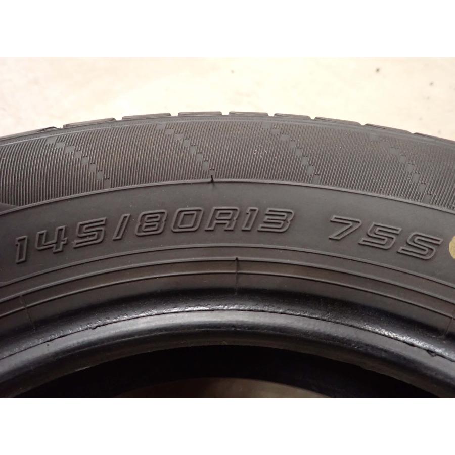 BluEarth 夏4本SET 会社宛 送料無料 145/80R13 75S ダンロップ 