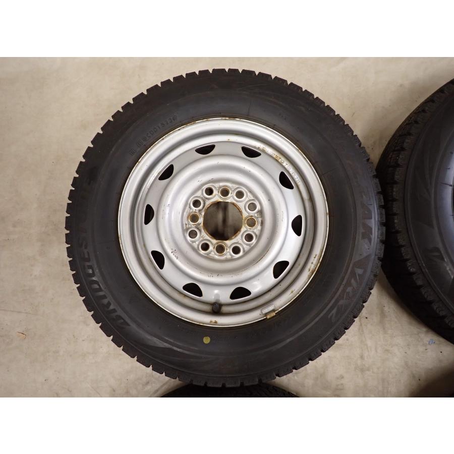 i*n様 155/80R13／バリ溝4本セット／BS VRX2／2023年製　送 冬4本SET 会社宛送料無料 145/80R13×4.5J 75Q ブリヂストン ブリザック
