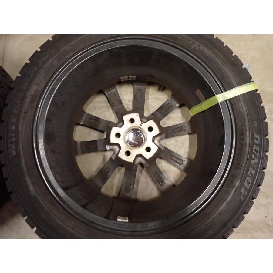 冬 4本SET 会社宛 送料無料 195/55R16×6.5J 87Q ダンロップ WINTER MAXX WM02 2021年製 MAK アルミ アウディ A1スポーツパック NO,I4166の画像