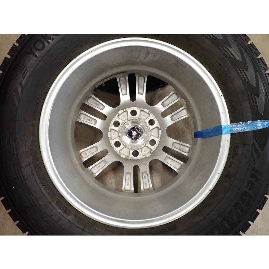 冬4本SET 会社宛 送料無料 265/65R18×7.5J 114Q ヨコハマ アイスガード G075 2024年製 Ripresa リプラーザ アルミ ランクル300 NO,I4514_5