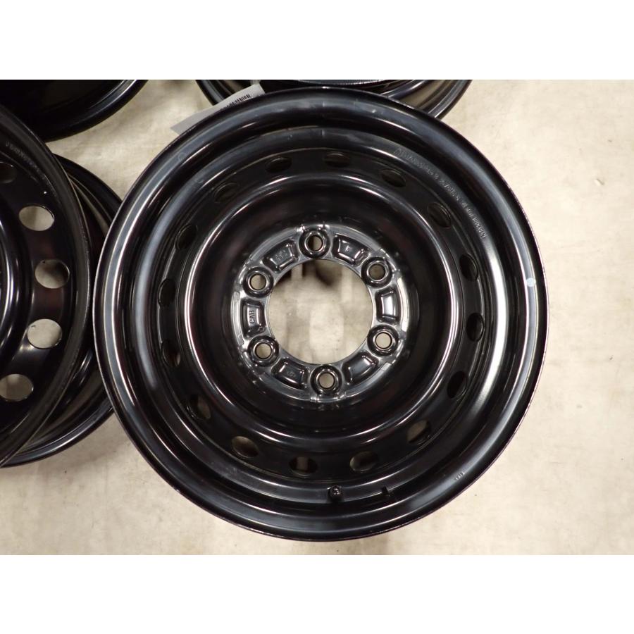 トヨタ純正 ハイエース用 15インチ スチールホイール4本 SNI 刻印 4本SET 会社宛送料無料 15×6J トヨタ 純正 スチール 鉄 6穴 PCD 139.7