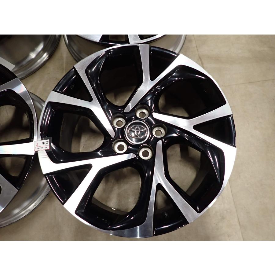 4本SET 会社宛 送料無料 18×7J トヨタ C-HR 純正 アルミ 5穴 PCD 114.3
