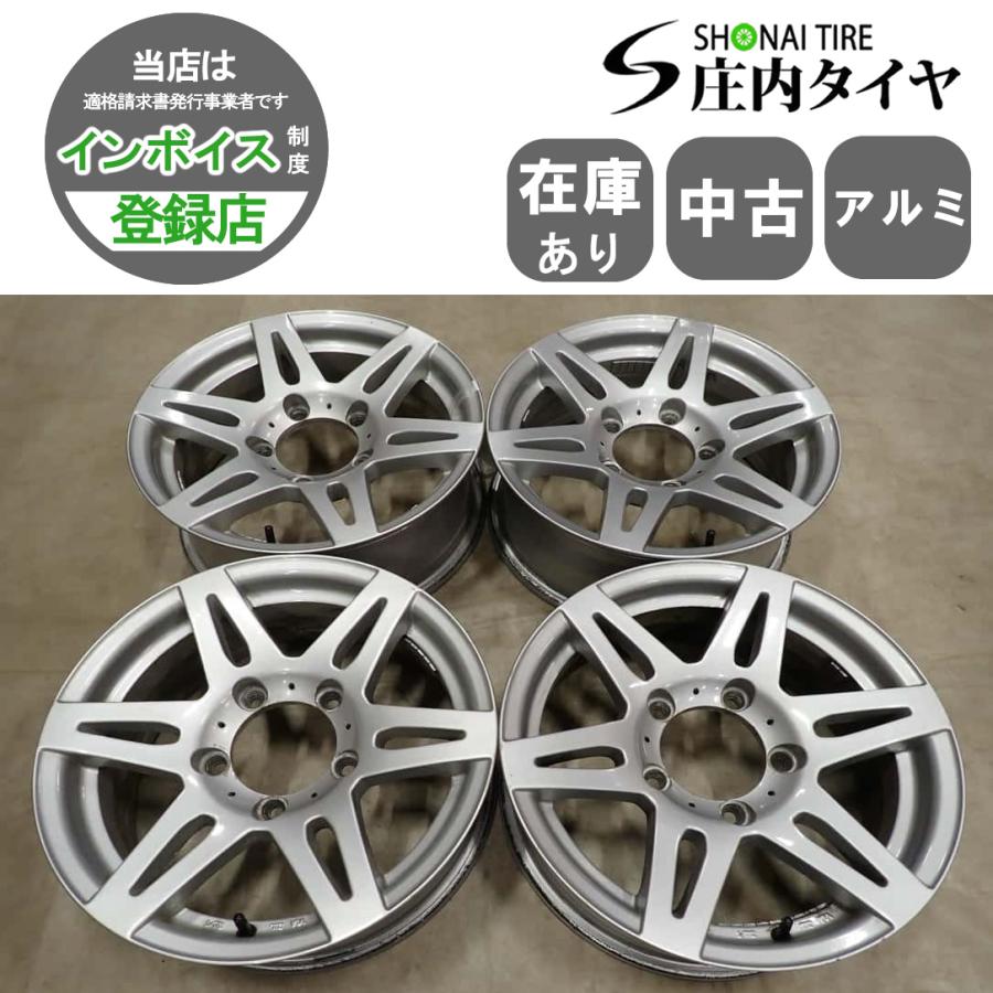 4本SET 会社宛送料無料 16×6J ブリヂストン BRIDGESTONE アルミ