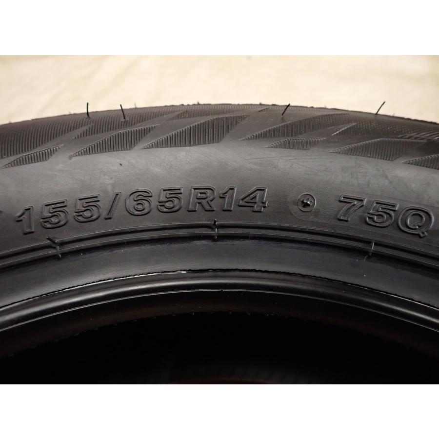 冬4本SET 会社宛送料無料 155/65R14 75Q ブリヂストン ブリザック VRX2