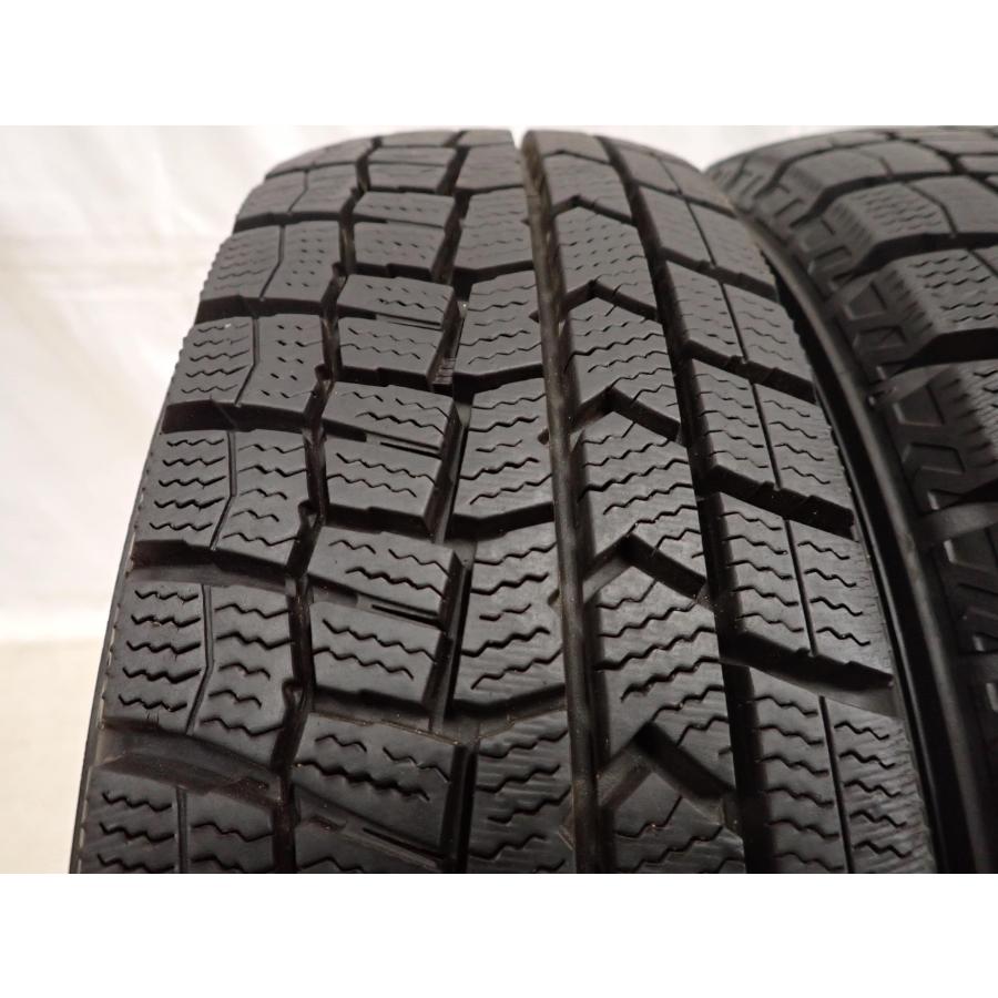 155/65R13 2025年 9.5部山 ウィンターマックス アルミ付 4本 冬4本SET 会社宛 送料無料 155/65R13 73Q ダンロップ WINTER MAXX WM02
