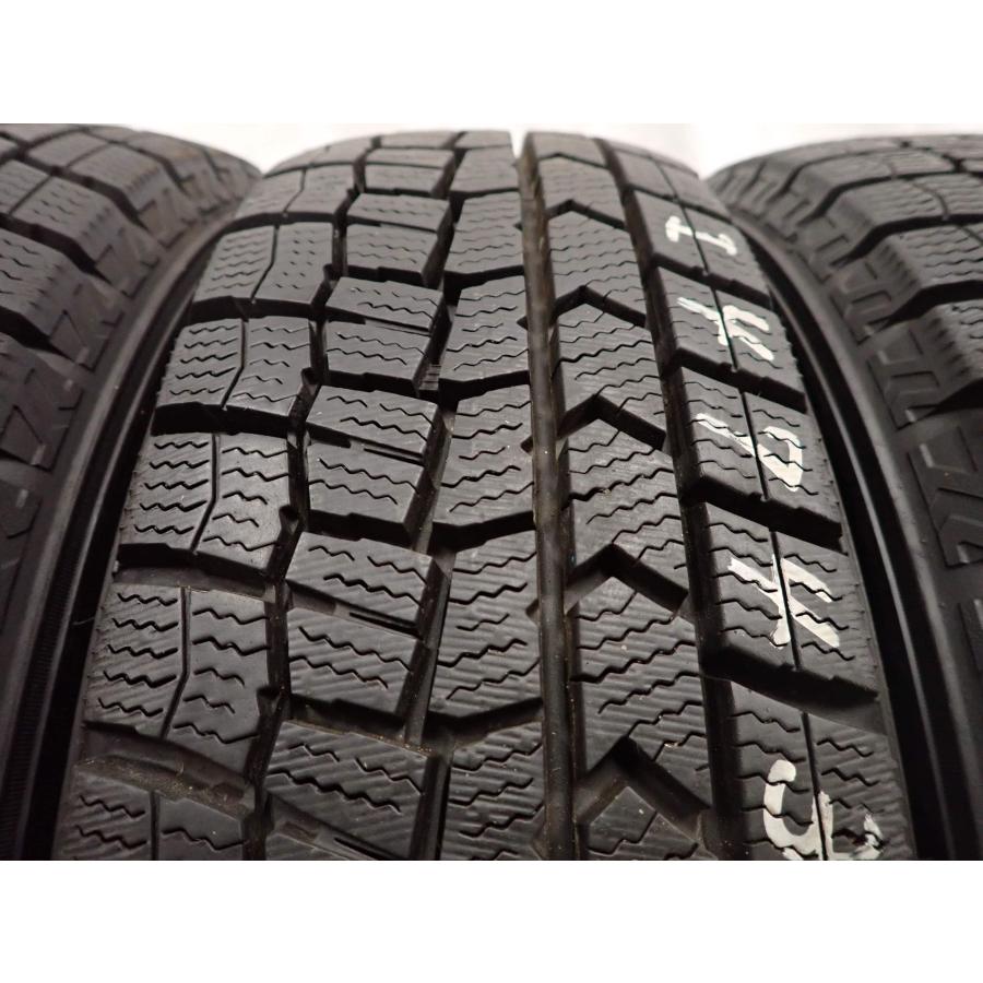 155/65R13 2025年 9.5部山 ウィンターマックス アルミ付 4本 冬4本SET 会社宛 送料無料 155/65R13 73Q ダンロップ WINTER MAXX WM02