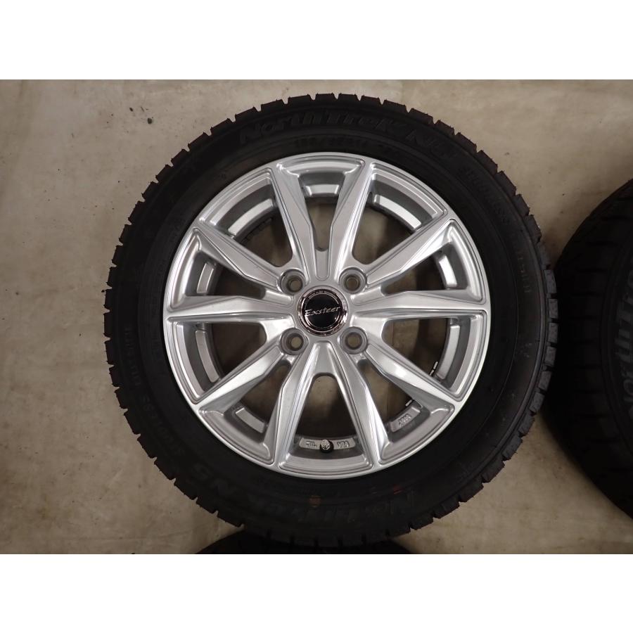 冬4本SET 会社宛 送料無料 155/65R14×4.5J 75Q オートバックス ノース