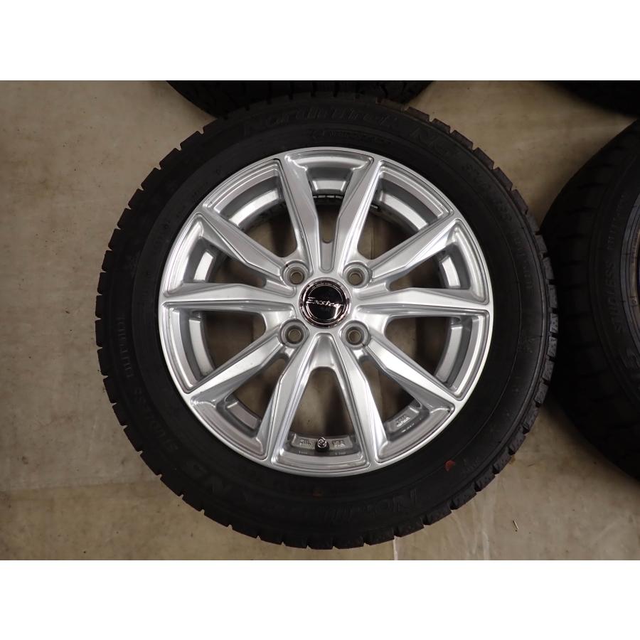 冬4本SET 会社宛 送料無料 155/65R14×4.5J 75Q オートバックス ノース