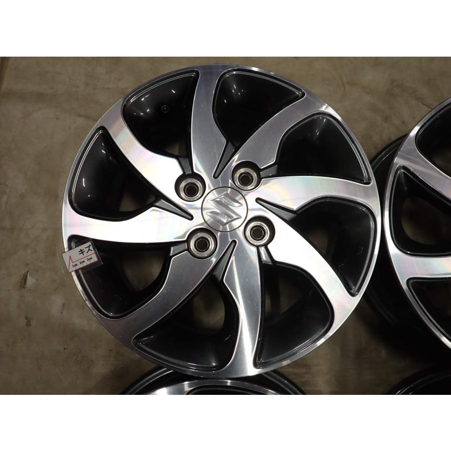 4本SET 会社宛 送料無料 14×4.5J スズキ パレット 純正 アルミ 4穴 PCD