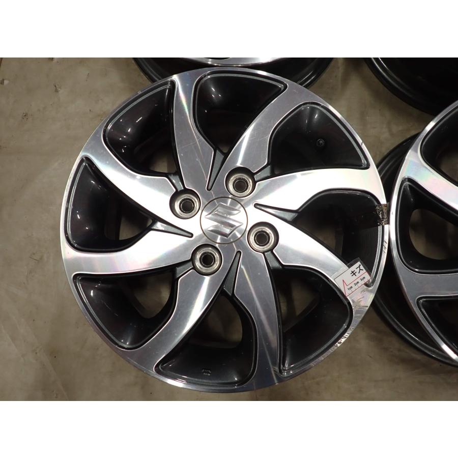 4本SET 会社宛 送料無料 14×4.5J スズキ パレット 純正 アルミ 4穴 PCD
