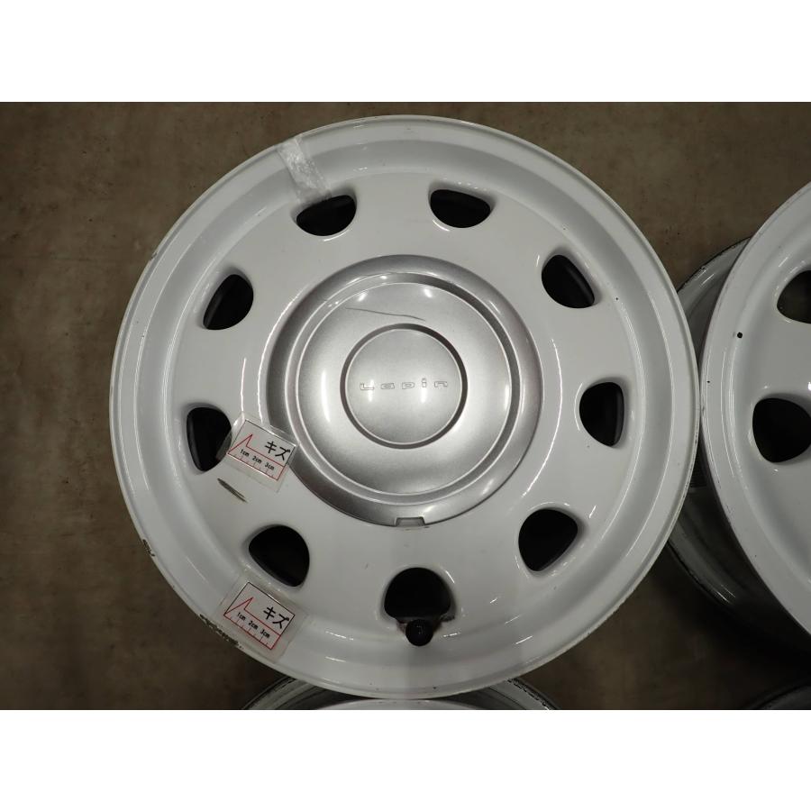 4本SET 会社宛 送料無料 14×4.5J スズキ ラパン ショコラ 純正 アルミ