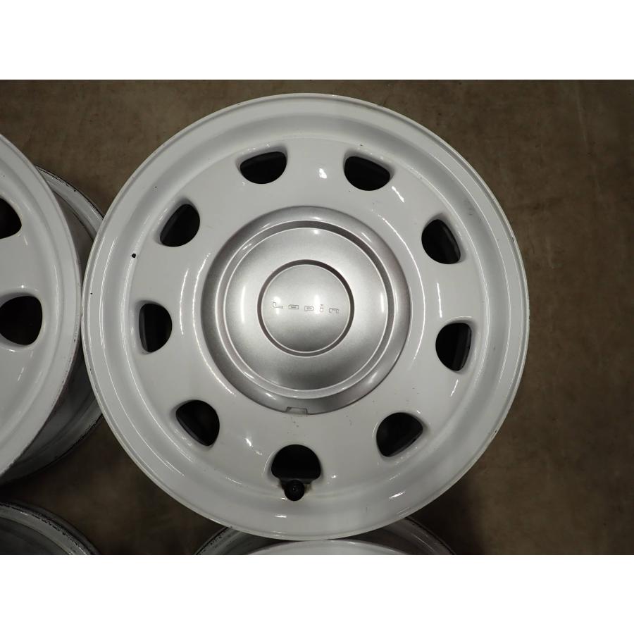 4本SET 会社宛 送料無料 14×4.5J スズキ ラパン ショコラ 純正 アルミ