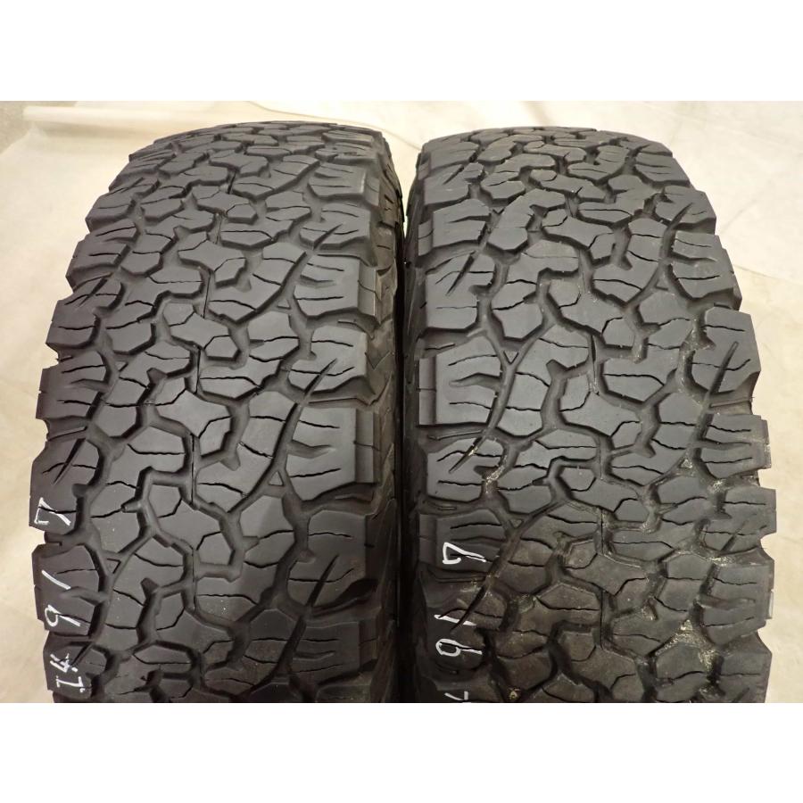夏4本 会社宛 送料無料 265/65R18×7.5J LT BFグッドリッチ T/A KO2 ホワイトレター 2022年製 三菱 トライトン 純正 アルミ 特価！NO,I4917の画像