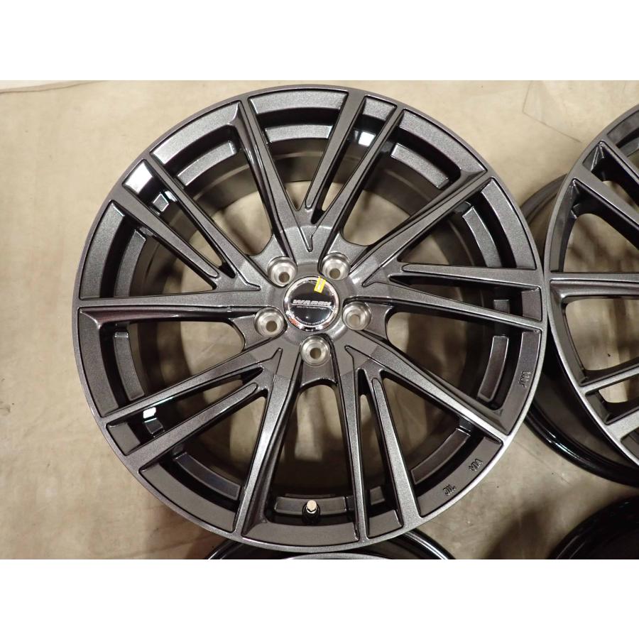 新品 4本SET 会社宛 送料無料 18×7J デザイン アルミ 5穴 PCD 100 +48 