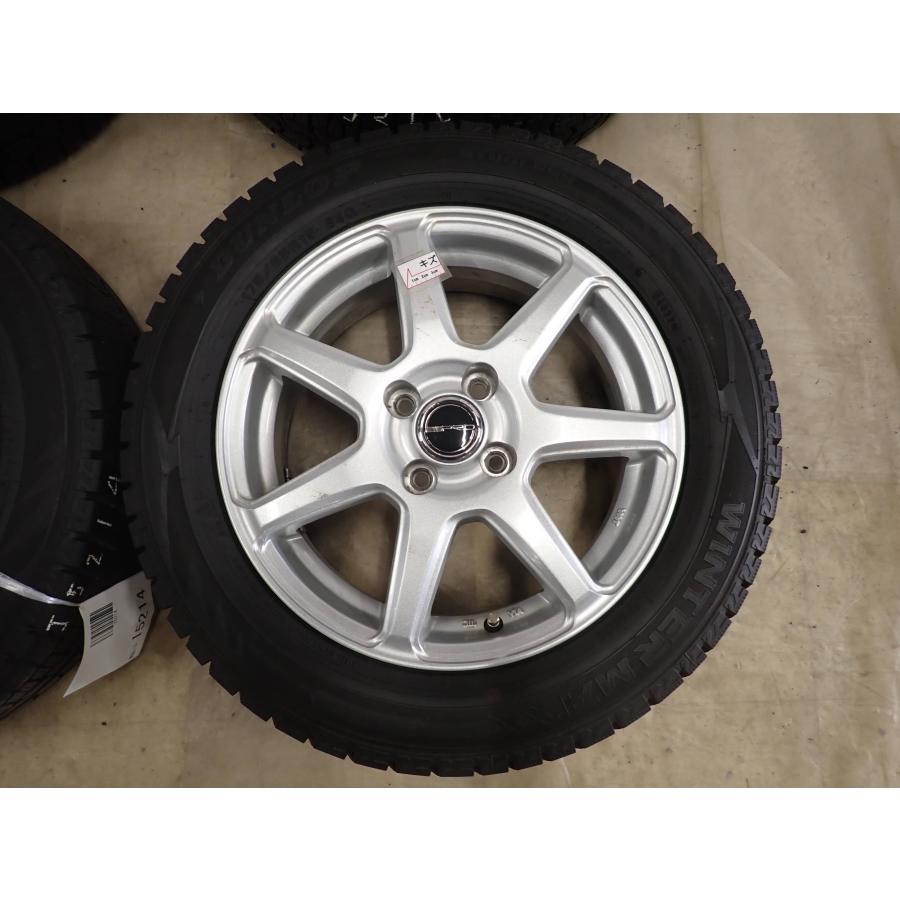 2021年製格安出品！ウィンターマックス　175/65R15 コンパクトカー 冬4本SET 会社宛 送料無料 175/65R15×5.5J 84Q ダンロップ WINTER MAXX