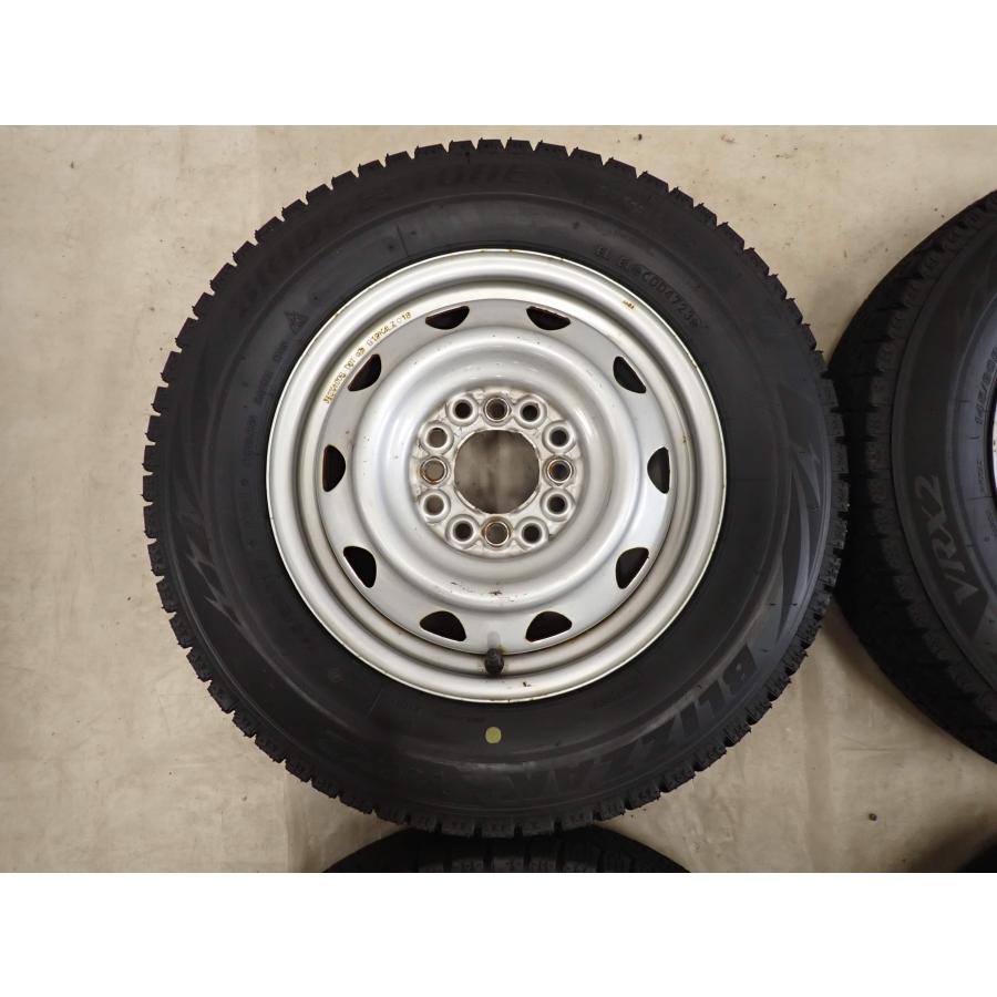 冬4本SET 会社宛 送料無料 145/80R13×4J 75Q ブリヂストン ブリザック
