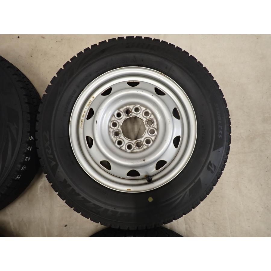 冬4本SET 会社宛 送料無料 145/80R13×4J 75Q ブリヂストン ブリザック
