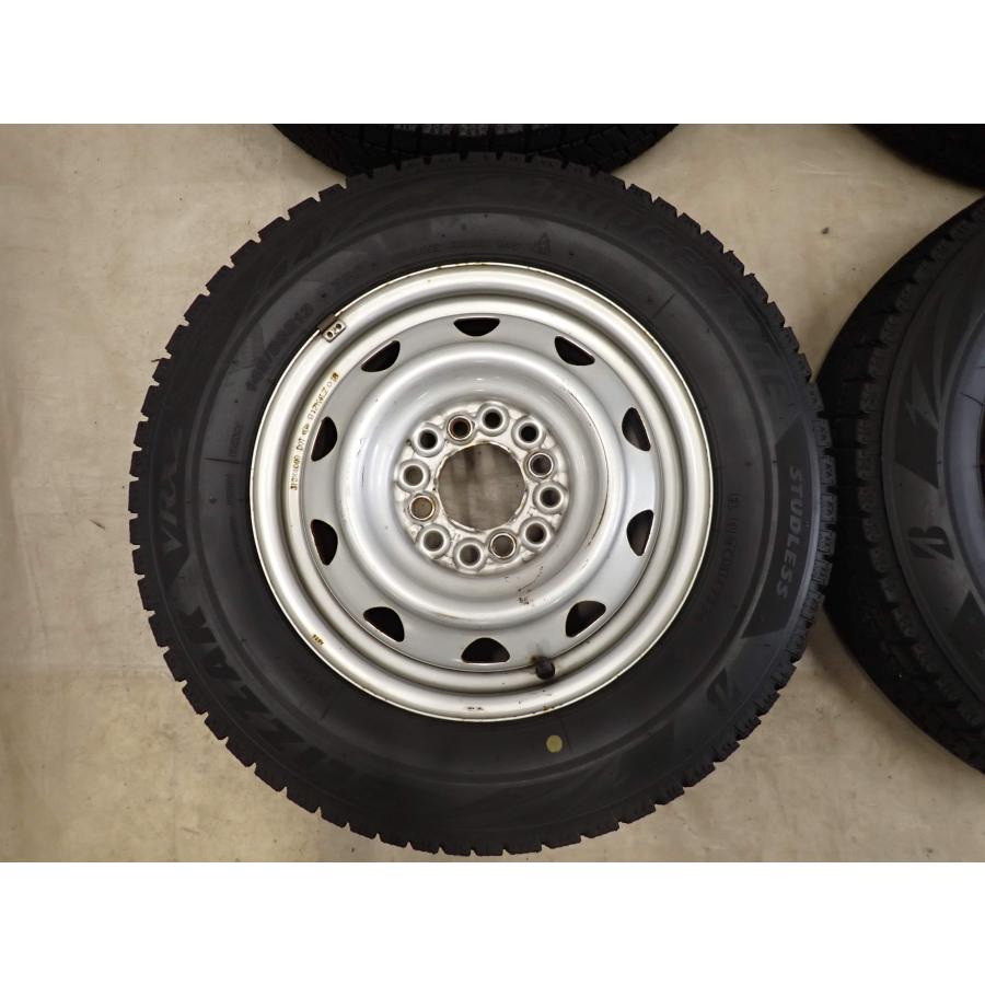 冬4本SET 会社宛 送料無料 145/80R13×4J 75Q ブリヂストン ブリザック
