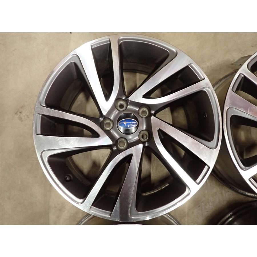 4本SET 会社宛 送料無料 18×7.5J スバル VM レヴォーグ 純正 アルミ 5穴 PCD 114.3mm +55 ハブ径56mm レイバック クロストレック NO,I5244_1