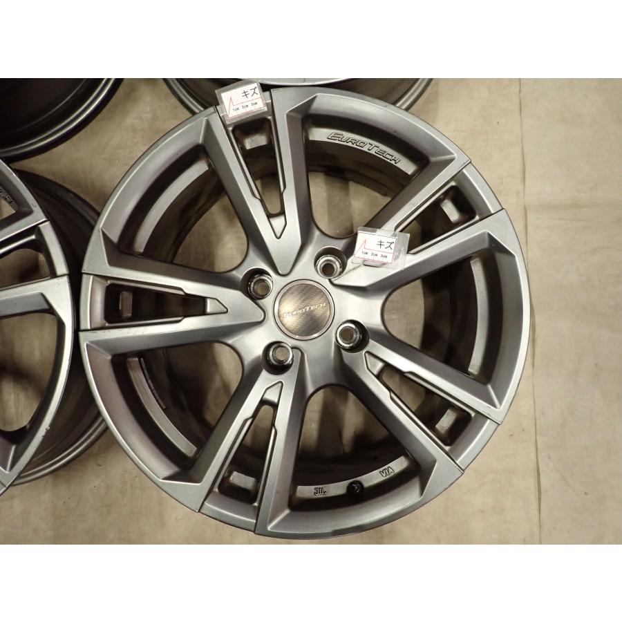 4本SET 会社宛 送料無料 16×6.5J ユーロテック Gaya Soil アルミ 4穴 PCD 108mm +25 ハブ径65mm プジョー シトロエン 店頭交換OK NO,I5247_4